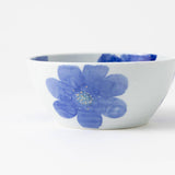 Higashi Kiln P.S. Blue Tobe Donburi Bowl M - MUSUBI KILN - Quality Japanese Tableware and Gift