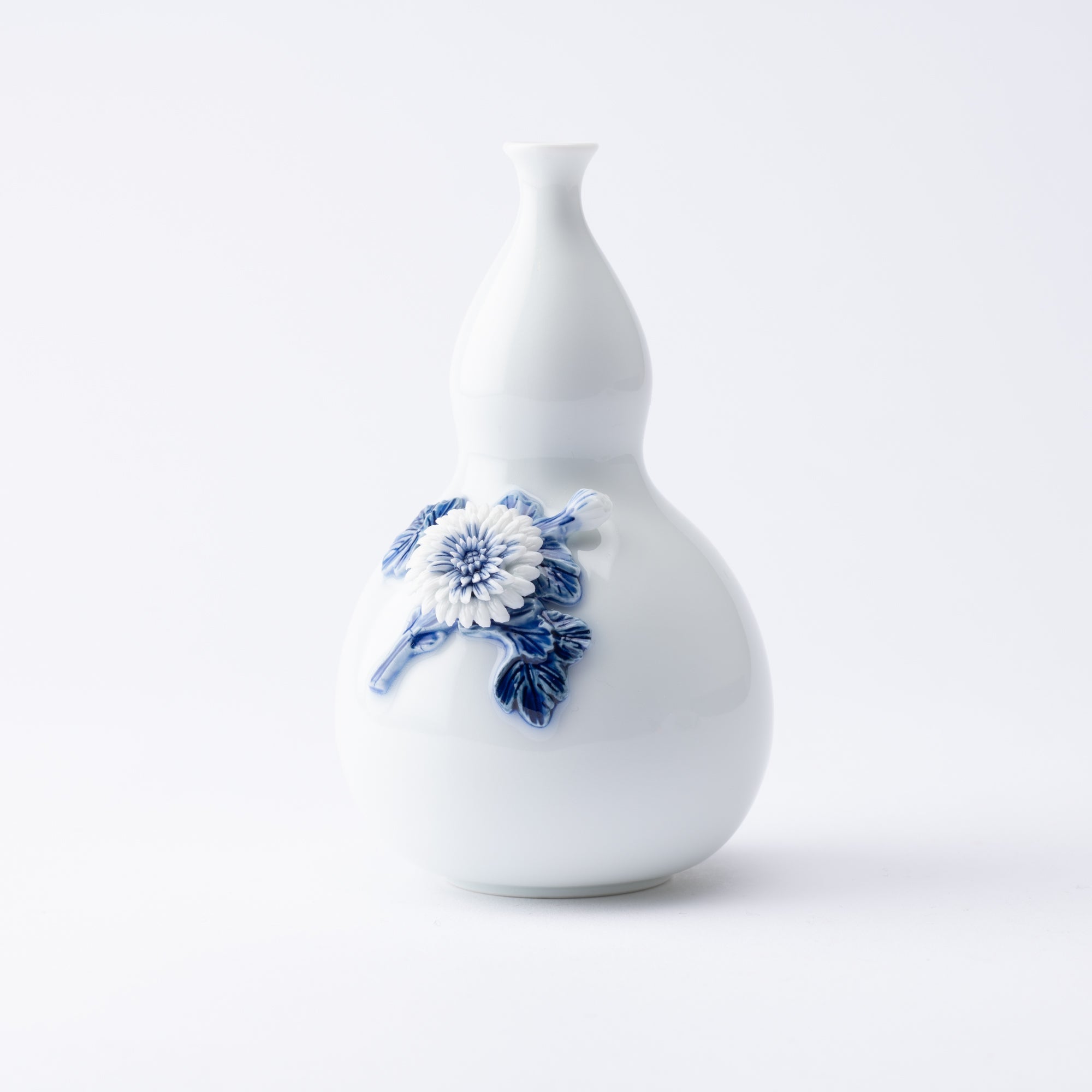 Hirado Gourd Mikawachi Ware Single - Flower Vase - MUSUBI KILN - Quality Japanese Tableware and Gift