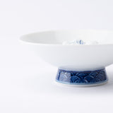 Hirado Sakura Mikawachi Ware Sakazuki Flat Sake Cup - MUSUBI KILN - Quality Japanese Tableware and Gift