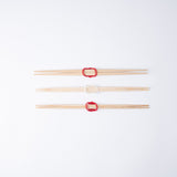 Hirohashi Awaji Mizuhiki Yoshino Cedar Chopsticks (Set of 3 Pairs) - MUSUBI KILN - Quality Japanese Tableware and Gift