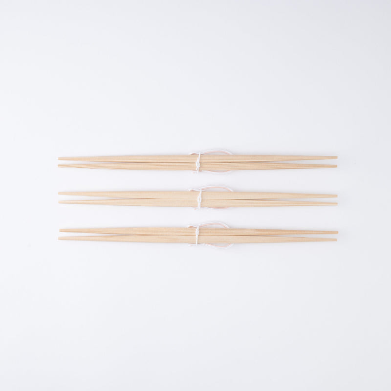 Hirohashi Rabbit Mizuhiki Yoshino Cedar Chopsticks (Set of 3 Pairs) - MUSUBI KILN - Quality Japanese Tableware and Gift