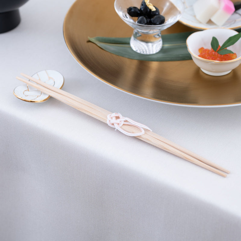 Hirohashi Rabbit Mizuhiki Yoshino Cedar Chopsticks (Set of 3 Pairs) - MUSUBI KILN - Quality Japanese Tableware and Gift