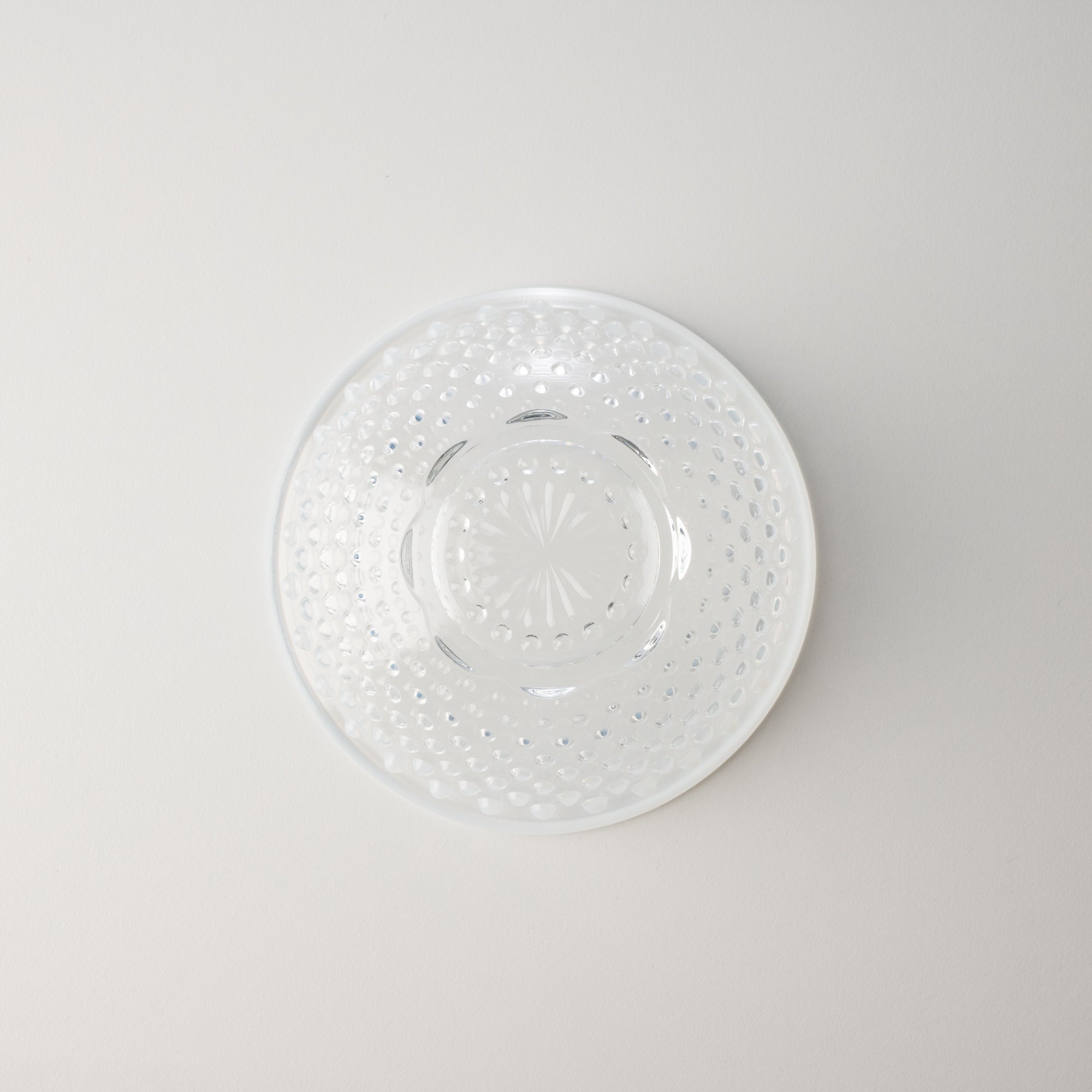 Hirota Arare Pattern Edo Glass Kobachi Bowl - MUSUBI KILN - Quality Japanese Tableware and Gift