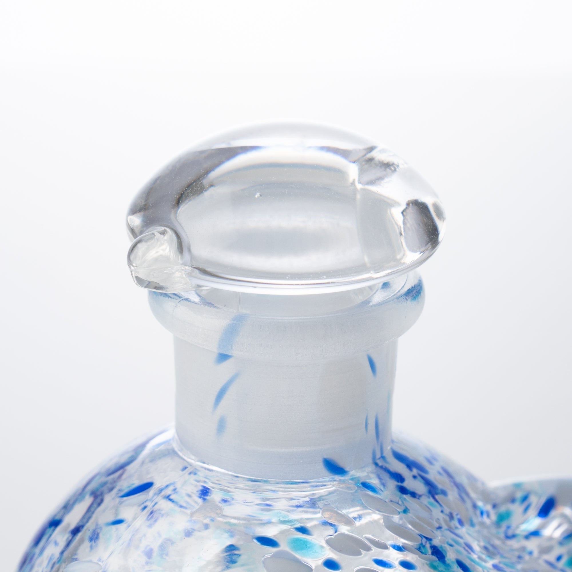 Hirota Blue Bird Edo Glass Soy Sauce Dispenser - MUSUBI KILN - Quality Japanese Tableware and Gift