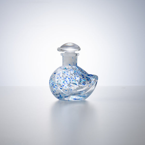 Hirota Blue Bird Edo Glass Soy Sauce Dispenser - MUSUBI KILN - Quality Japanese Tableware and Gift