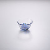 Hirota Four Seasons Color Edo Glass Ochoko Sake Cup - MUSUBI KILN - Quality Japanese Tableware and Gift