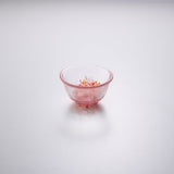 Hirota Four Seasons Color Edo Glass Ochoko Sake Cup - MUSUBI KILN - Quality Japanese Tableware and Gift