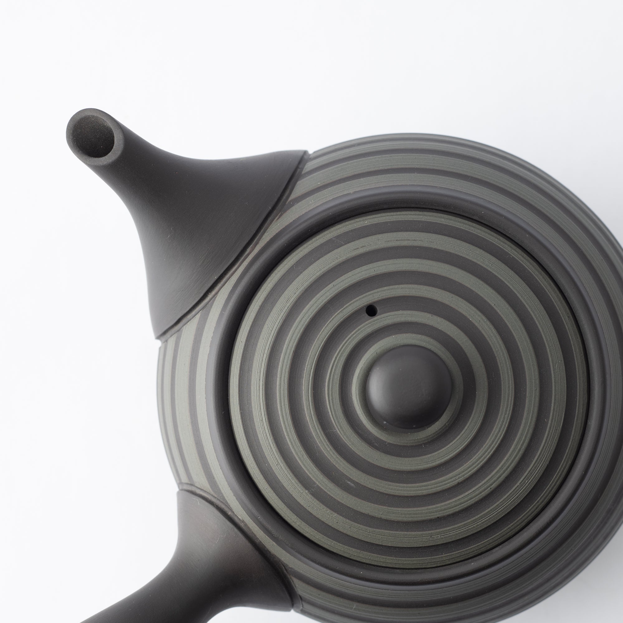 Horyu Black Tokoname Japanese Teapot 12.2oz(360ml) - Sawayaka - MUSUBI KILN - Quality Japanese Tableware and Gift