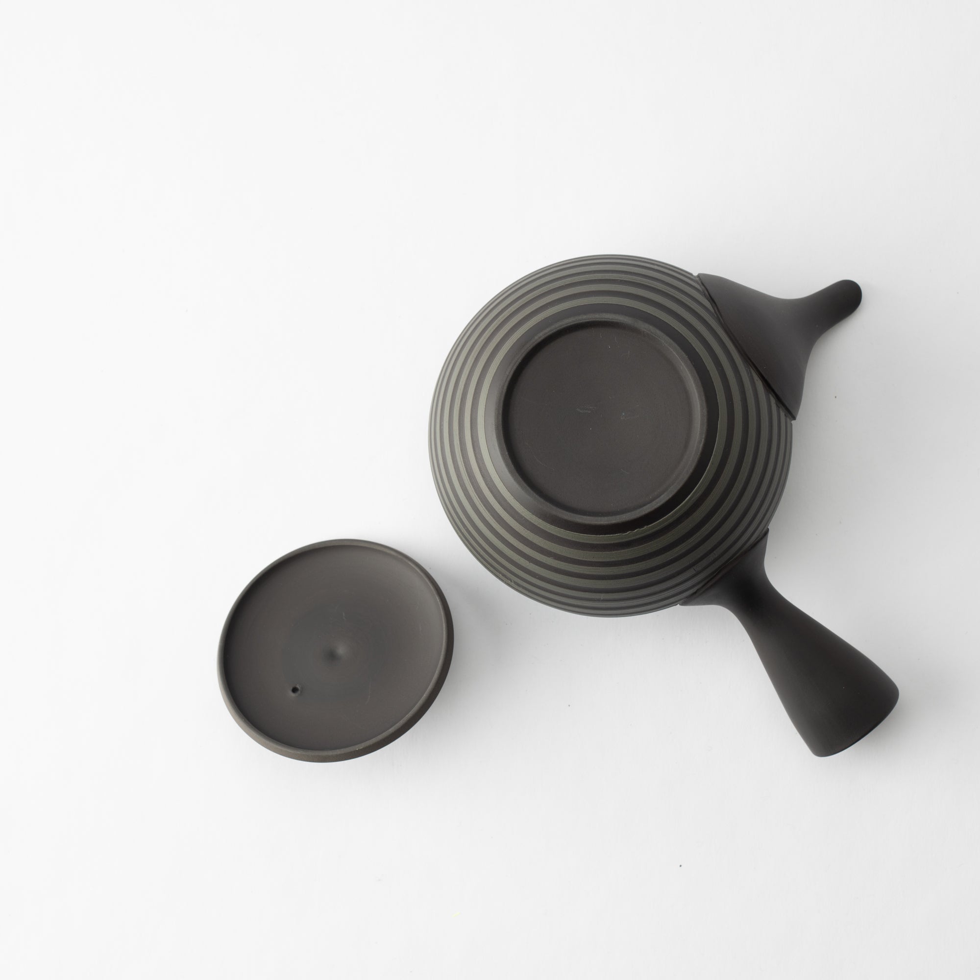 Horyu Black Tokoname Japanese Teapot 12.2oz(360ml) - Sawayaka - MUSUBI KILN - Quality Japanese Tableware and Gift