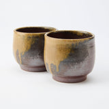 Hozan Kiln Goma Gourd‐shaped Bizen Ware Sake Set - MUSUBI KILN - Quality Japanese Tableware and Gift