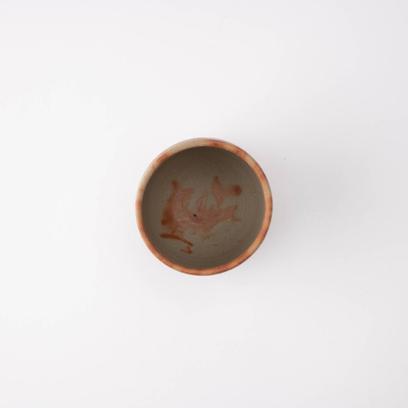 Hozan Kiln Hidasuki Bizen Ware Japanese Teacup Pair - MUSUBI KILN - Quality Japanese Tableware and Gift