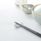 Hozan Kiln Sakura Petal Kyo Ware Chopstick Rest Set - MUSUBI KILN - Quality Japanese Tableware and Gift