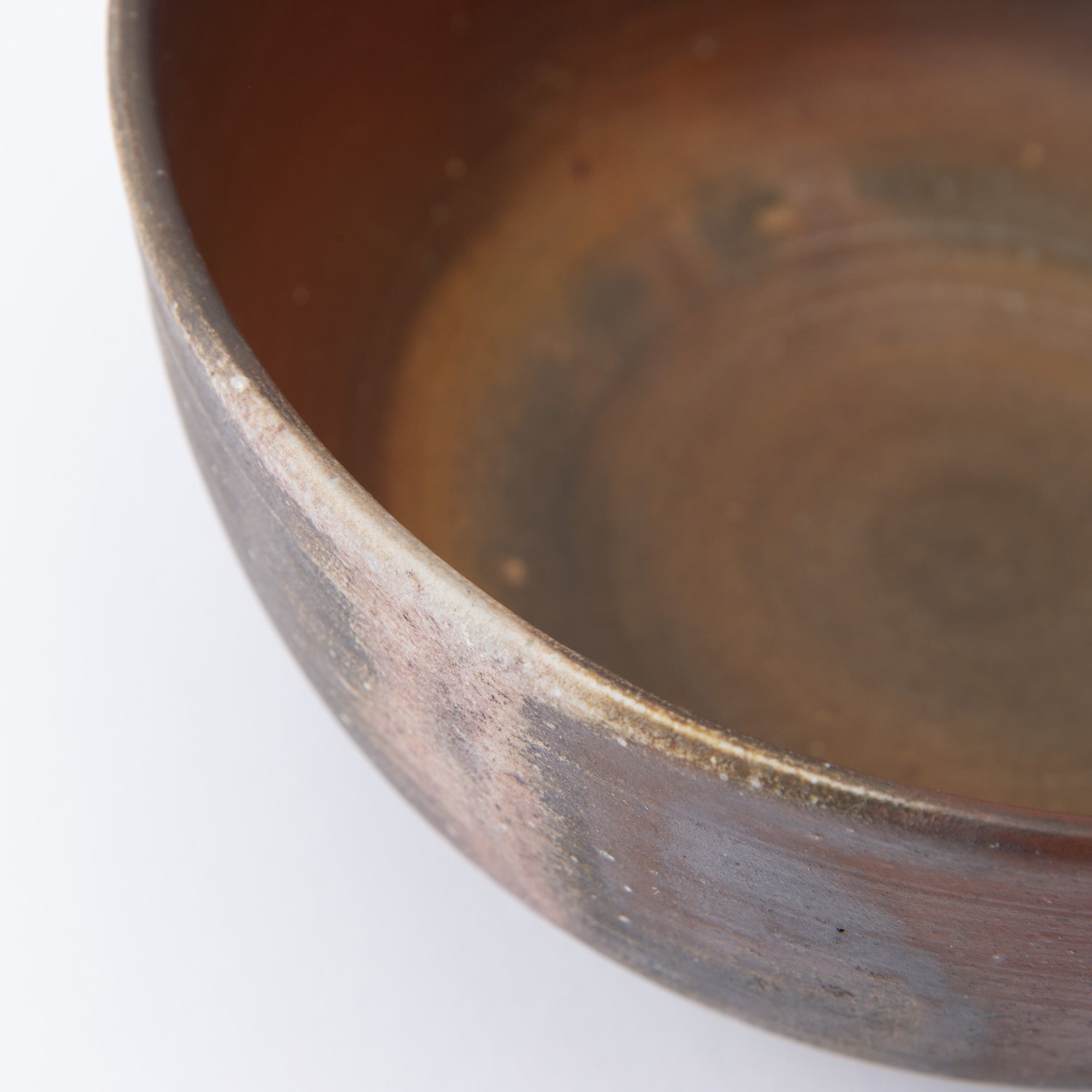 Hozan Kiln Sangiri Bizen Ware Donburi Bowl L - MUSUBI KILN - Quality Japanese Tableware and Gift