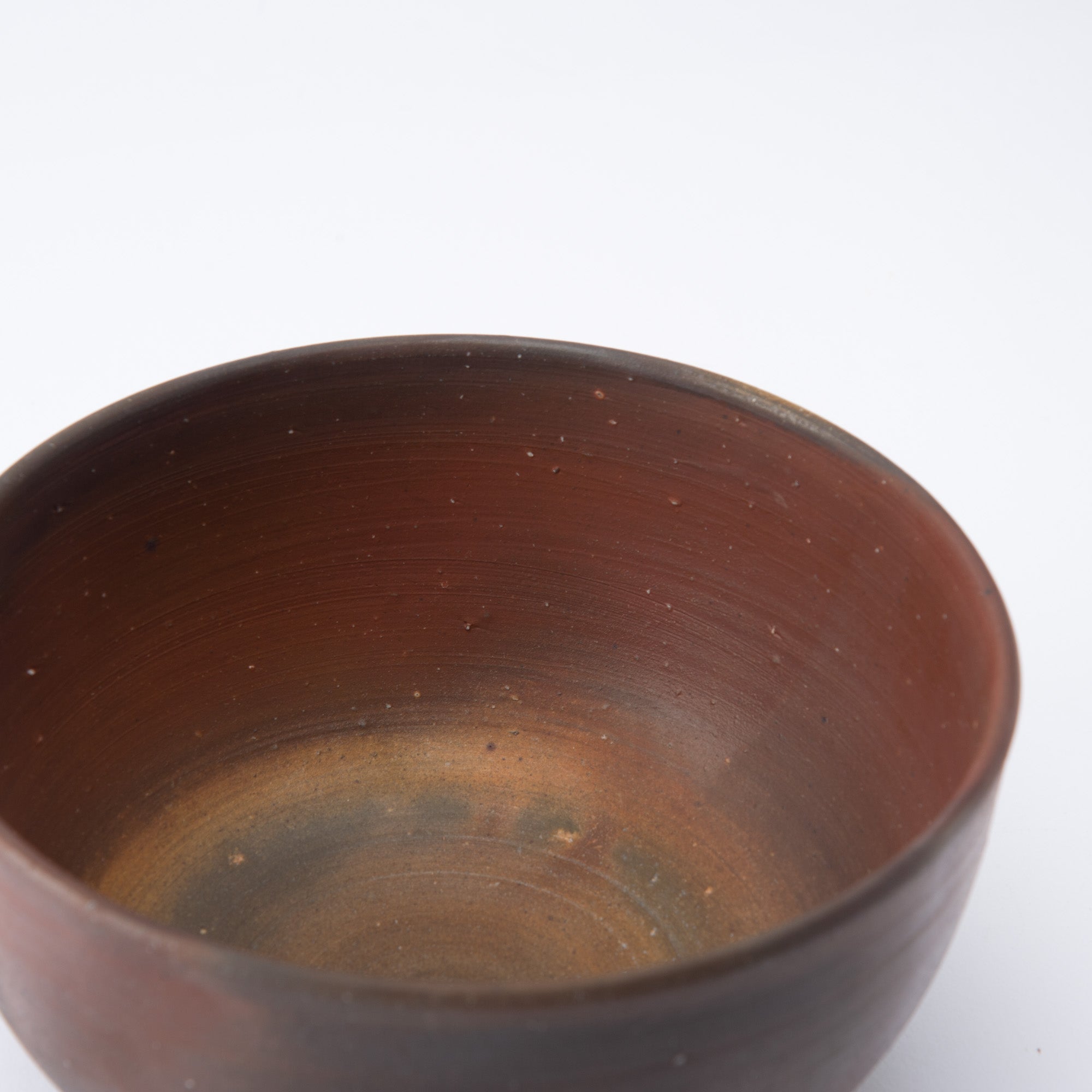 Hozan Kiln Sangiri Bizen Ware Donburi Bowl L - MUSUBI KILN - Quality Japanese Tableware and Gift