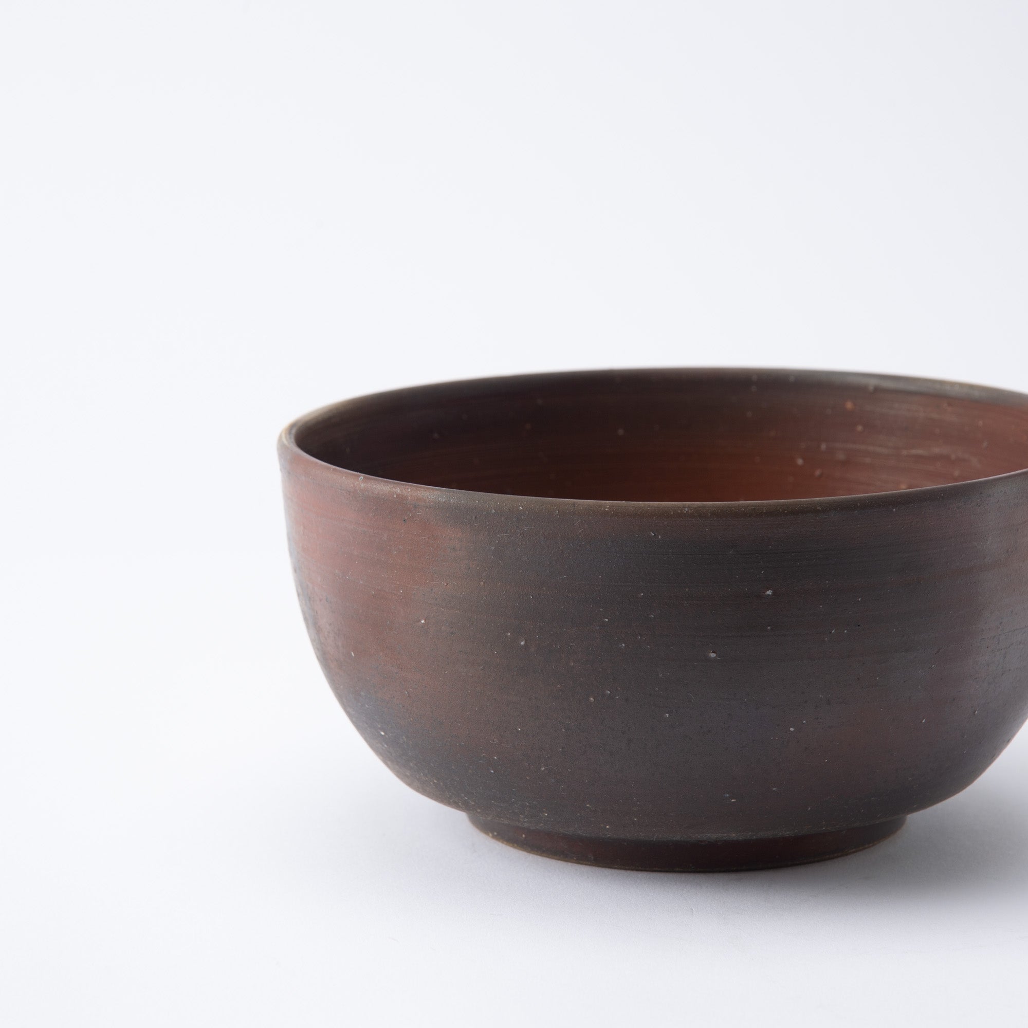 Hozan Kiln Sangiri Bizen Ware Donburi Bowl L - MUSUBI KILN - Quality Japanese Tableware and Gift