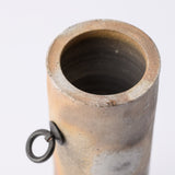 Hozan Kiln Sangiri Bizen Ware Hanging Flower Vase - MUSUBI KILN - Quality Japanese Tableware and Gift