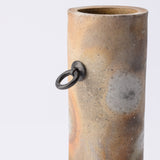 Hozan Kiln Sangiri Bizen Ware Hanging Flower Vase - MUSUBI KILN - Quality Japanese Tableware and Gift