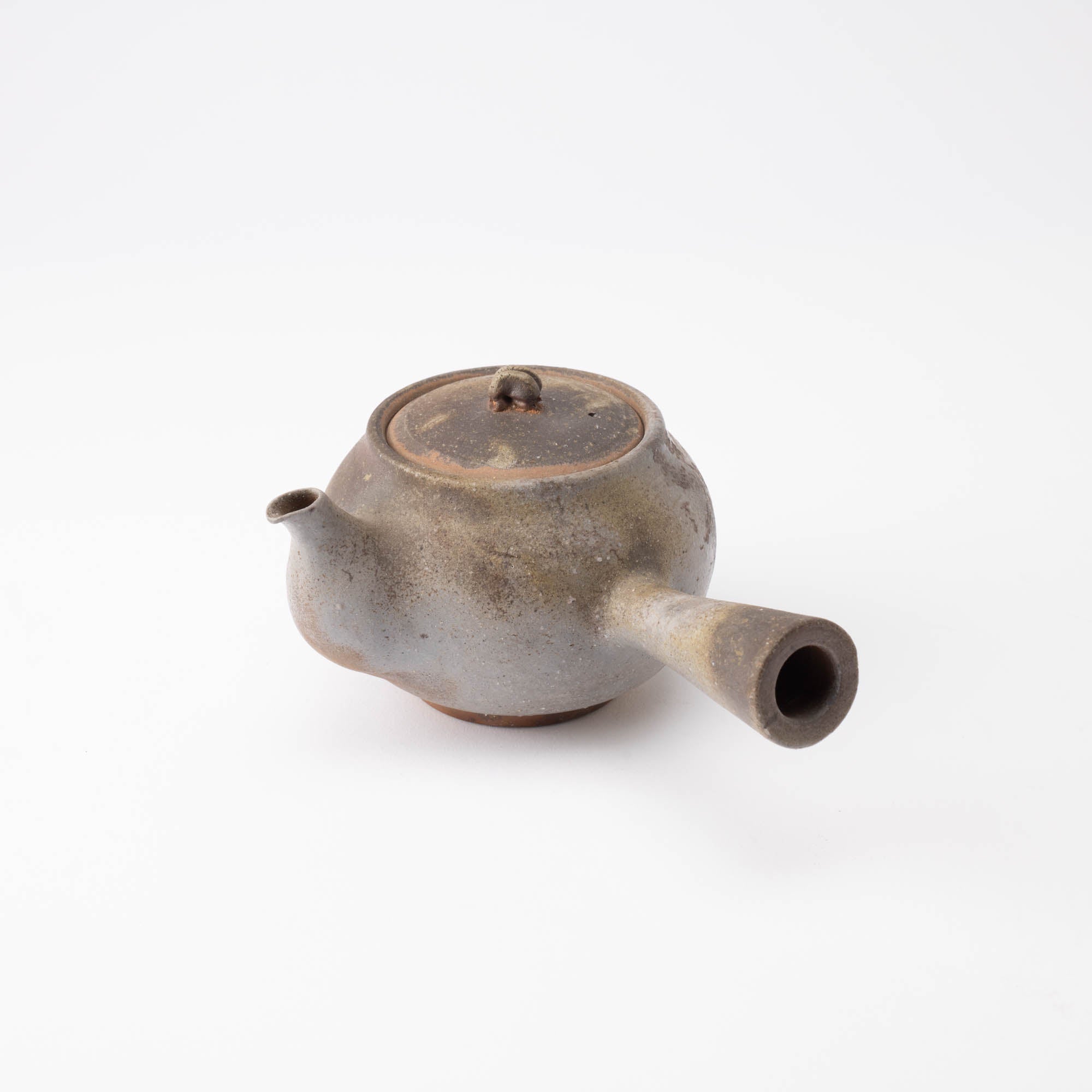 Hozan Kiln Sangiri Bizen Ware Japanese Teapot - MUSUBI KILN - Quality Japanese Tableware and Gift