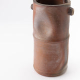 Hozan Kiln Sangiri Bizen Ware Vase With Handle - MUSUBI KILN - Quality Japanese Tableware and Gift