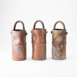 Hozan Kiln Sangiri Bizen Ware Vase With Handle - MUSUBI KILN - Quality Japanese Tableware and Gift