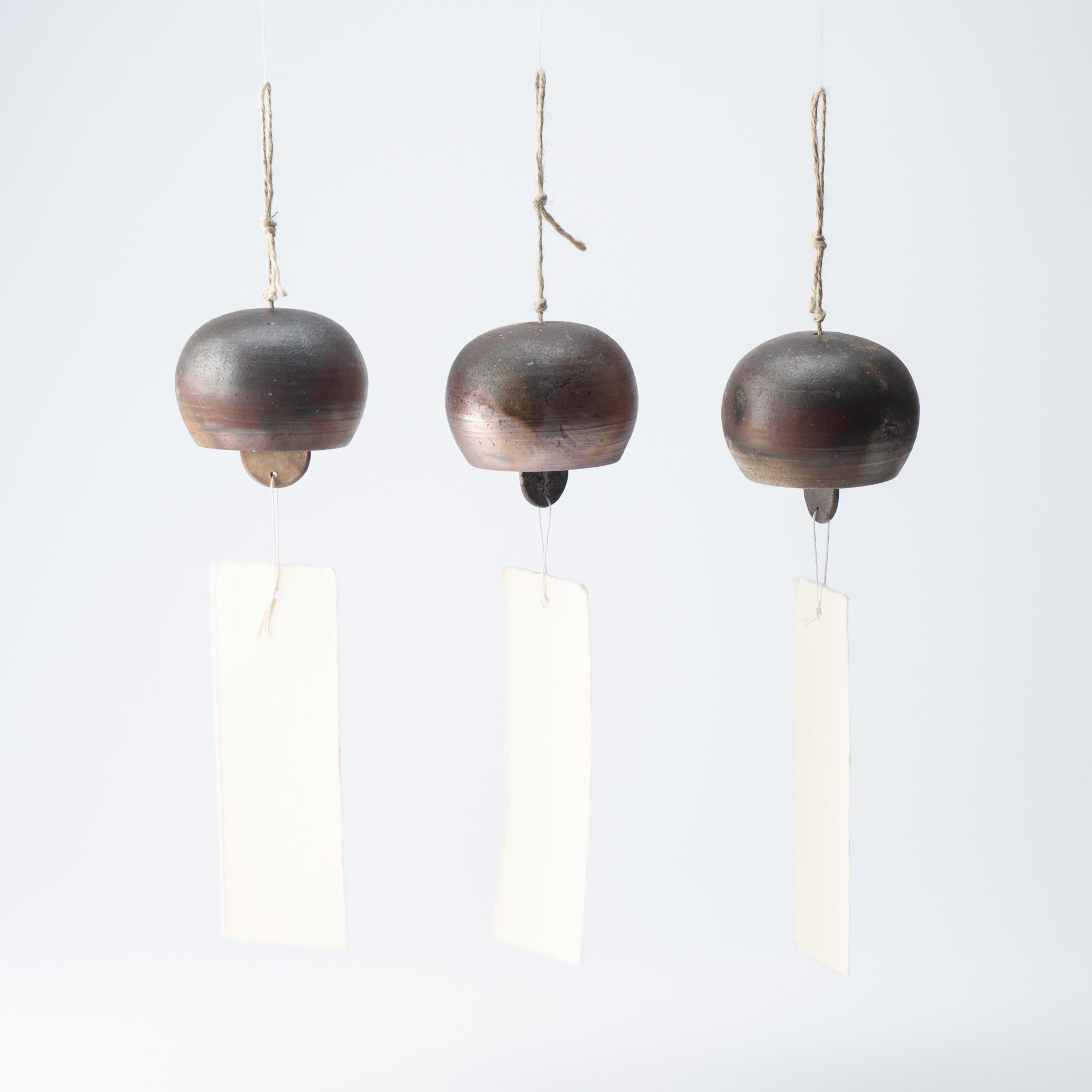 Hozan Kiln Sangiri Bizen Ware Wind Bell - MUSUBI KILN - Quality Japanese Tableware and Gift