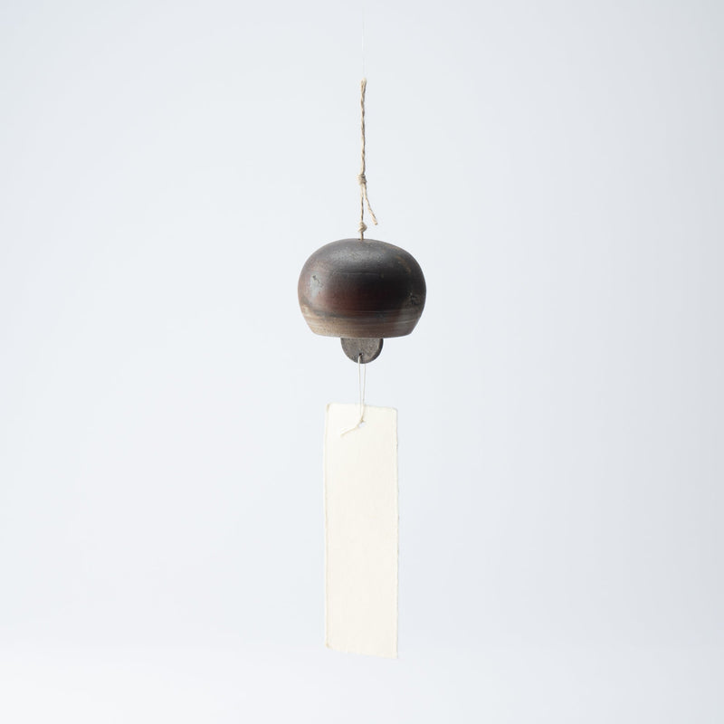 Hozan Kiln Sangiri Bizen Ware Wind Bell - MUSUBI KILN - Quality Japanese Tableware and Gift