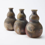 Hozan Kiln Sangiri Gourd‐shaped Bizen Ware Sake Set - MUSUBI KILN - Quality Japanese Tableware and Gift