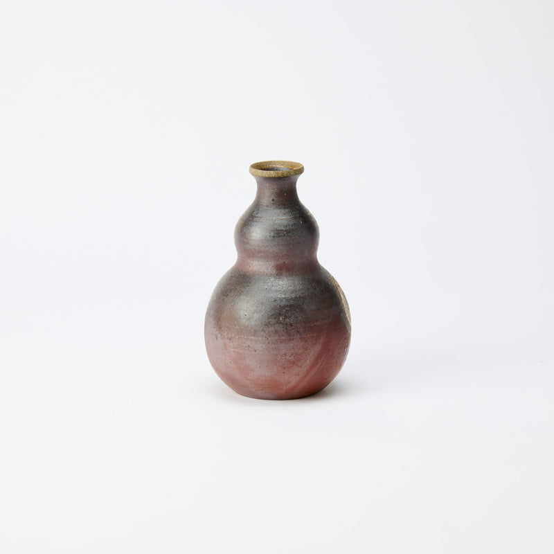 Hozan Kiln Sangiri Gourd‐shaped Bizen Ware Sake Set - MUSUBI KILN - Quality Japanese Tableware and Gift