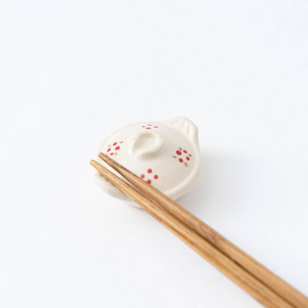 Ihoshiro Kiln Donabe Mino Ware Chopstick Rest - MUSUBI KILN - Quality Japanese Tableware and Gift