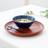 Indigo glaze Mino Ware Ramen Bowl M - MUSUBI KILN - Quality Japanese Tableware and Gift