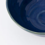 Indigo glaze Mino Ware Ramen Bowl M - MUSUBI KILN - Quality Japanese Tableware and Gift