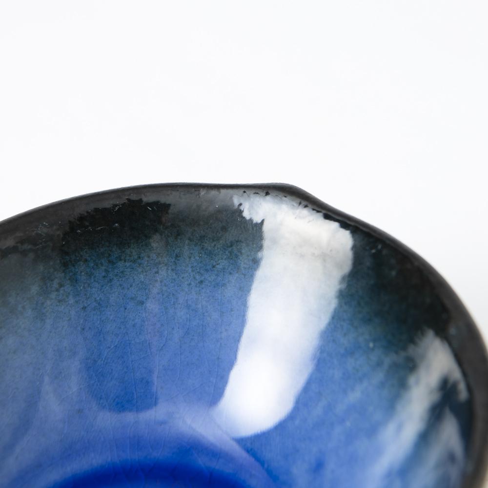 Indigo Glaze Mino Ware Tonsui Bowl - MUSUBI KILN - Quality Japanese Tableware and Gift