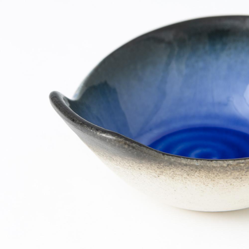 Indigo Glaze Mino Ware Tonsui Bowl - MUSUBI KILN - Quality Japanese Tableware and Gift