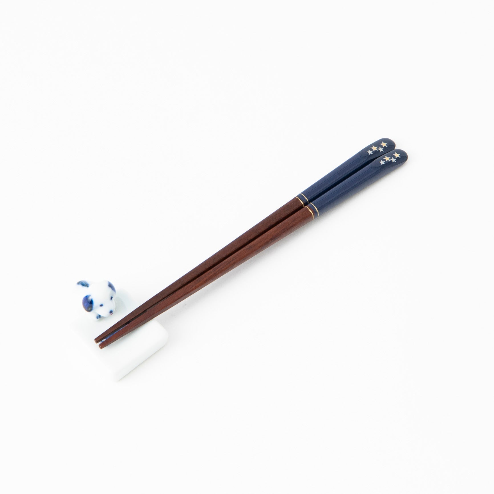 Ishida Kinza Star of Hope Wakasa Lacquer Chopsticks 18 cm/7.1 in - MUSUBI KILN - Quality Japanese Tableware and Gift