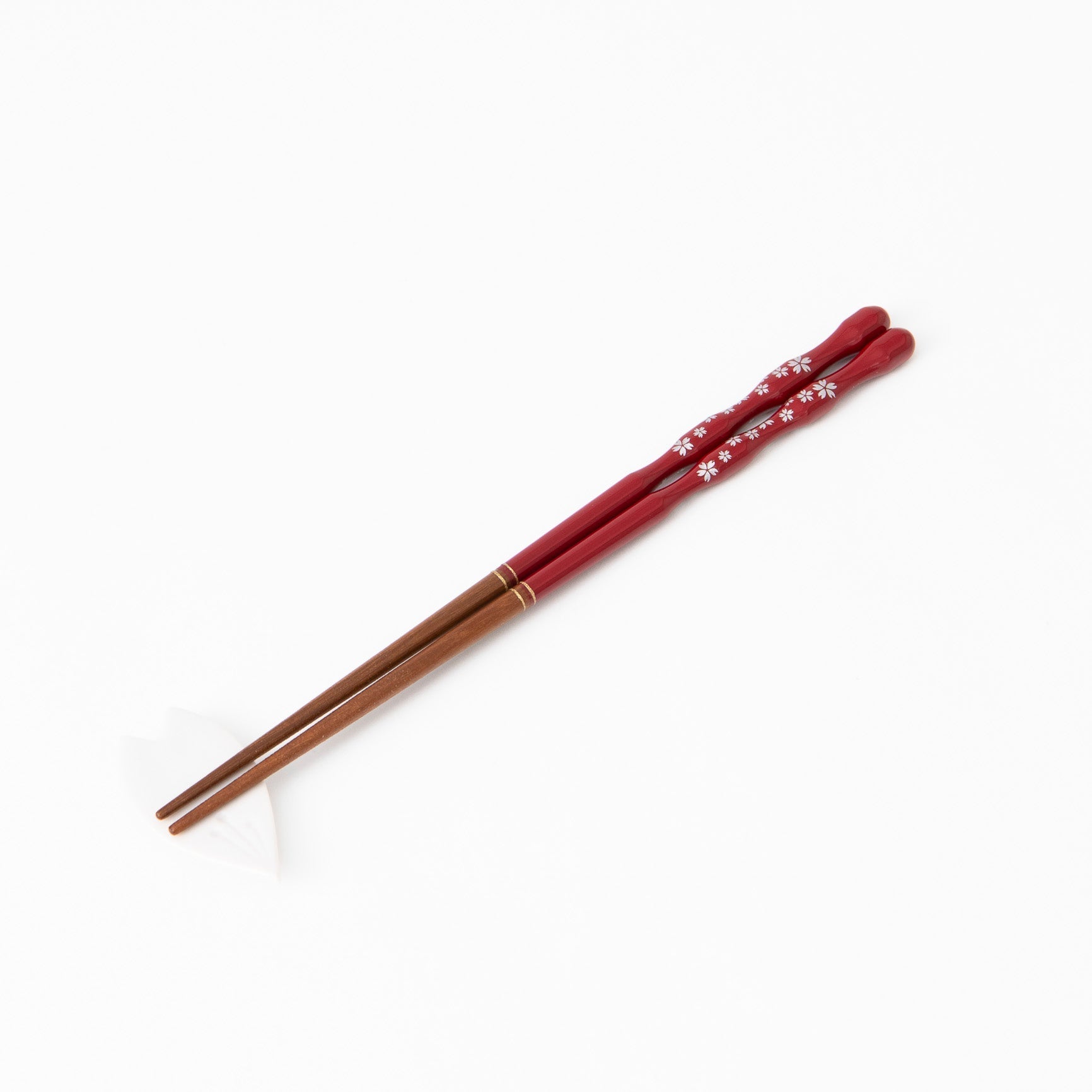 Ishida Weeping Cherry Wakasa Lacquer Chopsticks 20.5 cm/8.1 in or 23 cm/9 in - MUSUBI KILN - Quality Japanese Tableware and Gift