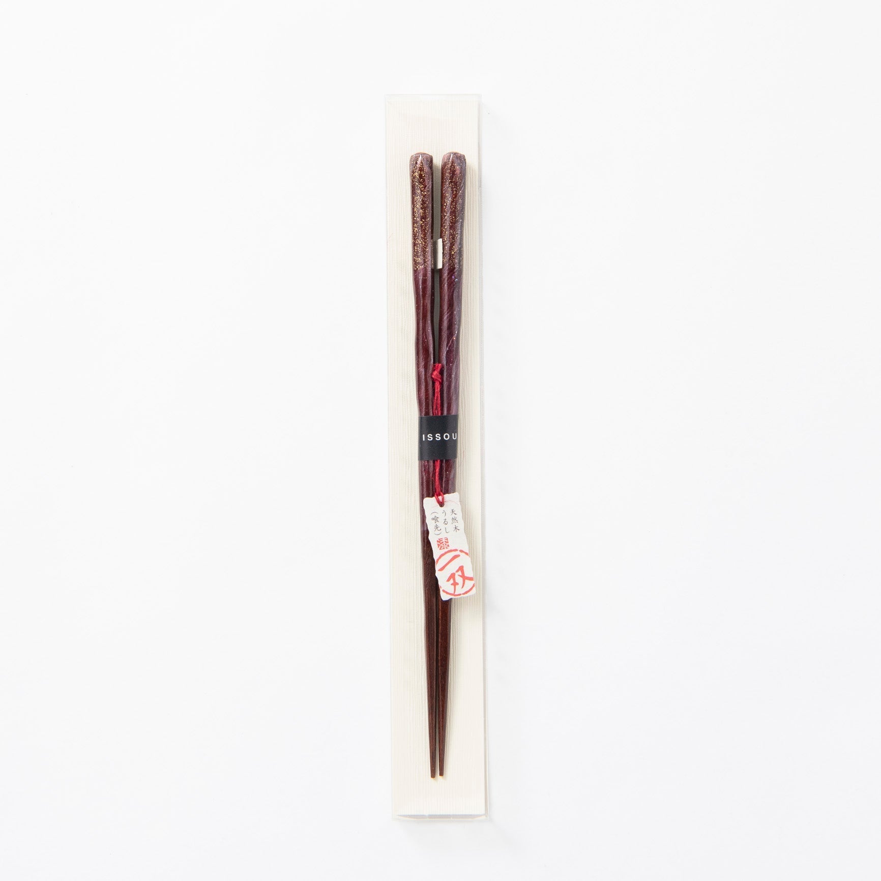 Issou Aurora Wakasa Lacquer Chopsticks 21 cm/8.3 in or 23 cm/9 in - MUSUBI KILN - Quality Japanese Tableware and Gift