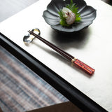 Issou Dreamy Shell Wakasa Lacquer Chopsticks 21 cm/8.2 in or 23 cm/9 in - MUSUBI KILN - Quality Japanese Tableware and Gift