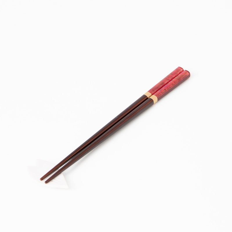 Issou Dreamy Shell Wakasa Lacquer Chopsticks 21 cm/8.2 in or 23 cm/9 in - MUSUBI KILN - Quality Japanese Tableware and Gift