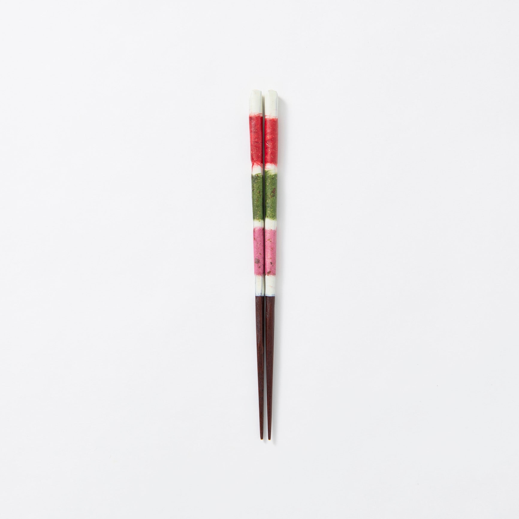 Issou Playful Mood Wakasa Lacquer Chopsticks 21 cm/8.2 in or 23 cm/9in - MUSUBI KILN - Quality Japanese Tableware and Gift