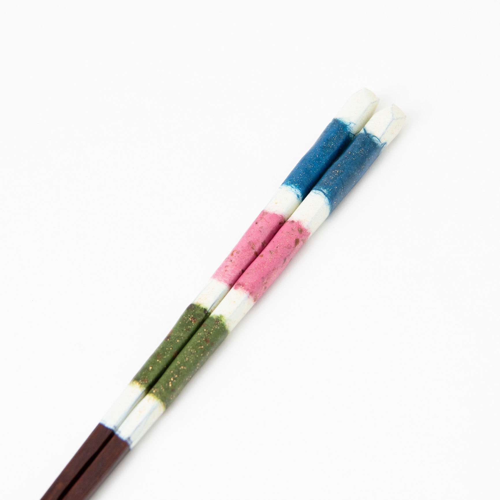 Issou Playful Mood Wakasa Lacquer Chopsticks 21 cm/8.2 in or 23 cm/9in - MUSUBI KILN - Quality Japanese Tableware and Gift