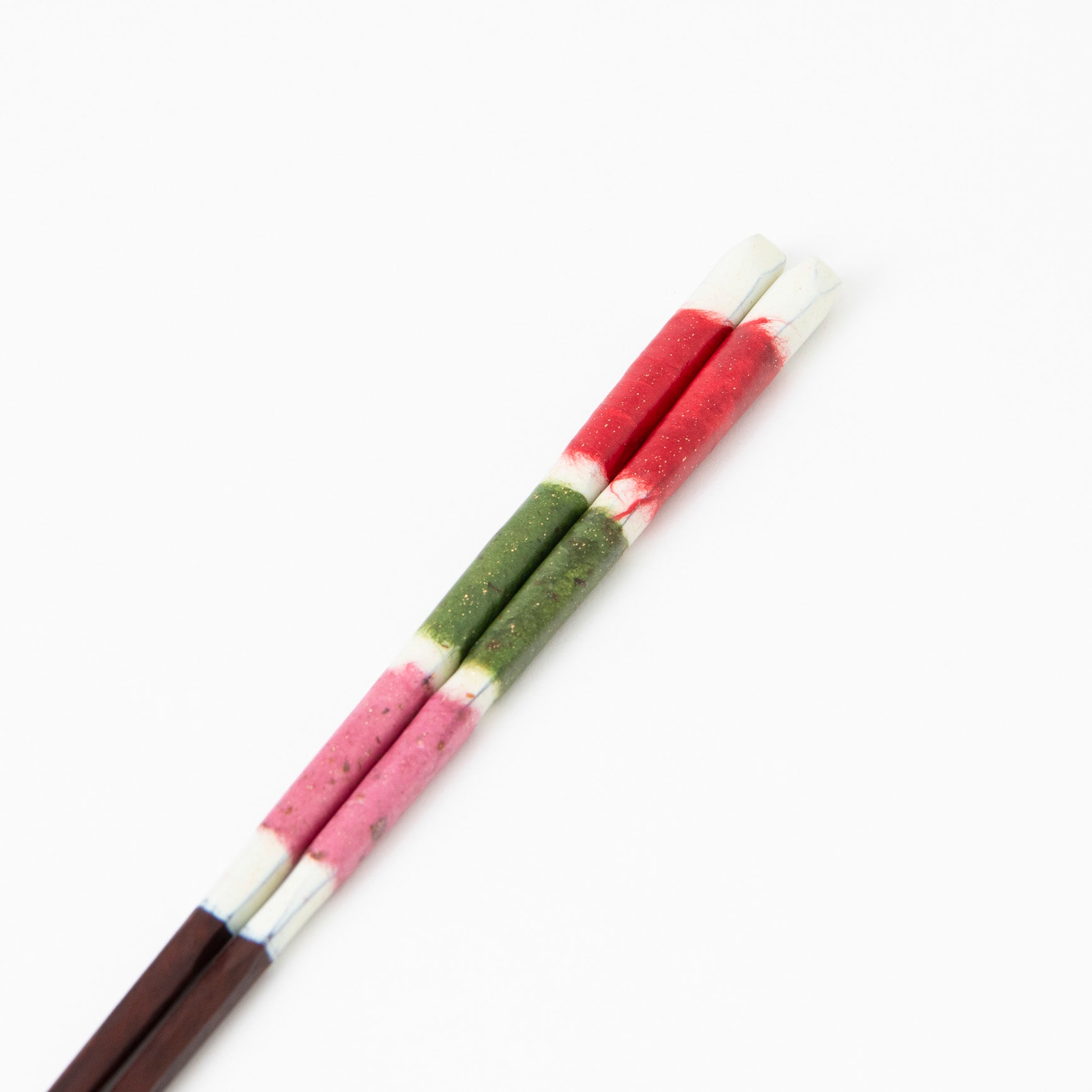 Issou Playful Mood Wakasa Lacquer Chopsticks 21 cm/8.2 in or 23 cm/9in - MUSUBI KILN - Quality Japanese Tableware and Gift