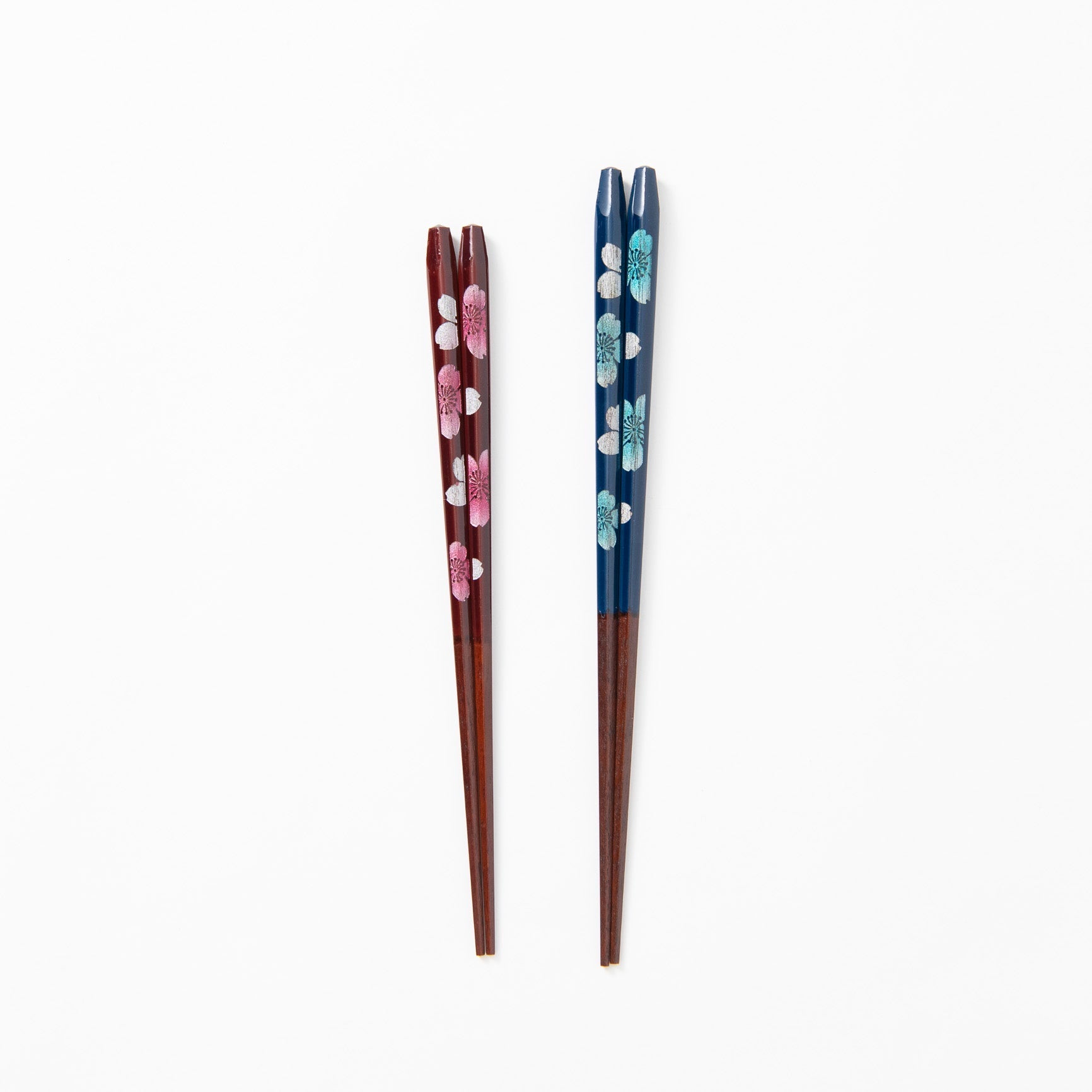 Issou Sakura Colors Wakasa Lacquer Chopsticks 21 cm/8.2 in or 23 cm/9 in - MUSUBI KILN - Quality Japanese Tableware and Gift