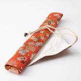 Issou Spring Flowers Nishijin Ori Brocade Chopsticks Case - MUSUBI KILN - Quality Japanese Tableware and Gift