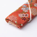 Issou Spring Flowers Nishijin Ori Brocade Chopsticks Case - MUSUBI KILN - Quality Japanese Tableware and Gift