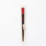 Issou Summer Night Wakasa Lacquer Chopsticks 21.5 cm/8.4 in or 24 cm/9.4 in - MUSUBI KILN - Quality Japanese Tableware and Gift