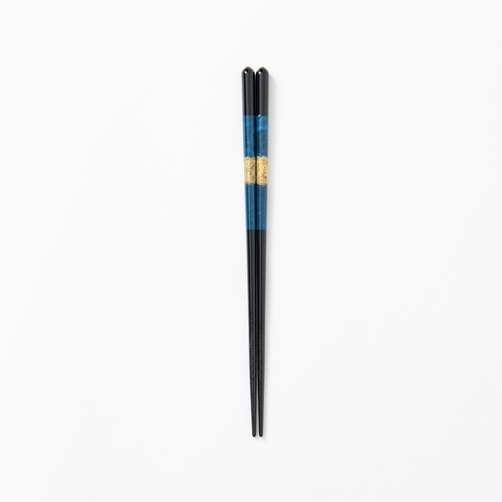 Issou Washi Kokuryu Wakasa Lacquer Chopsticks 21 cm/8.3 in or 23 cm/9 in - MUSUBI KILN - Quality Japanese Tableware and Gift