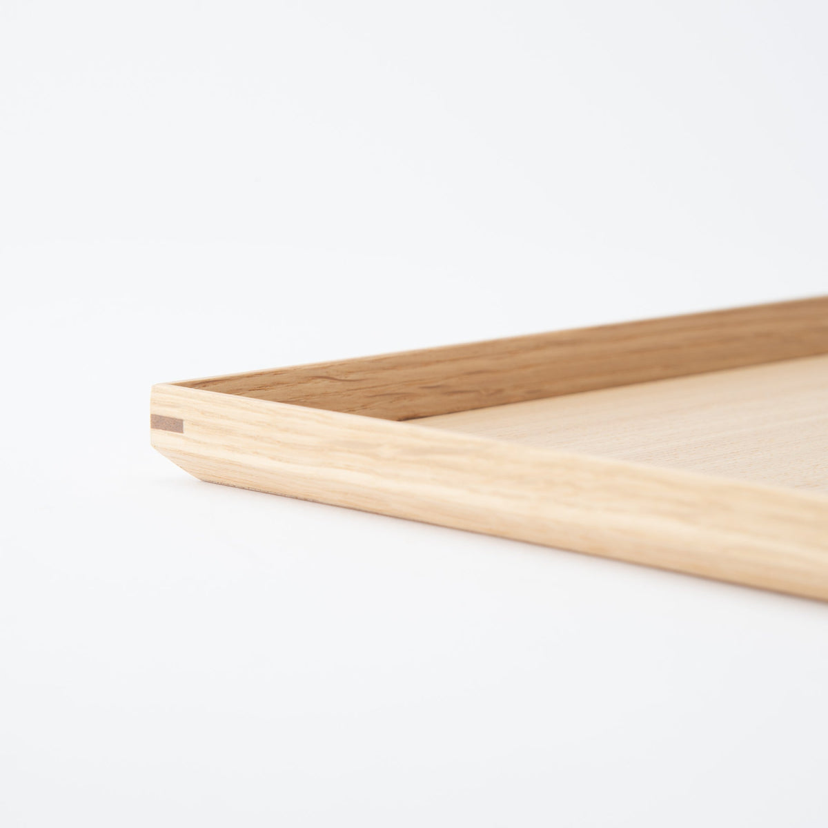 Echizen Lacquerware Japanese Ash Rectangle Tray
