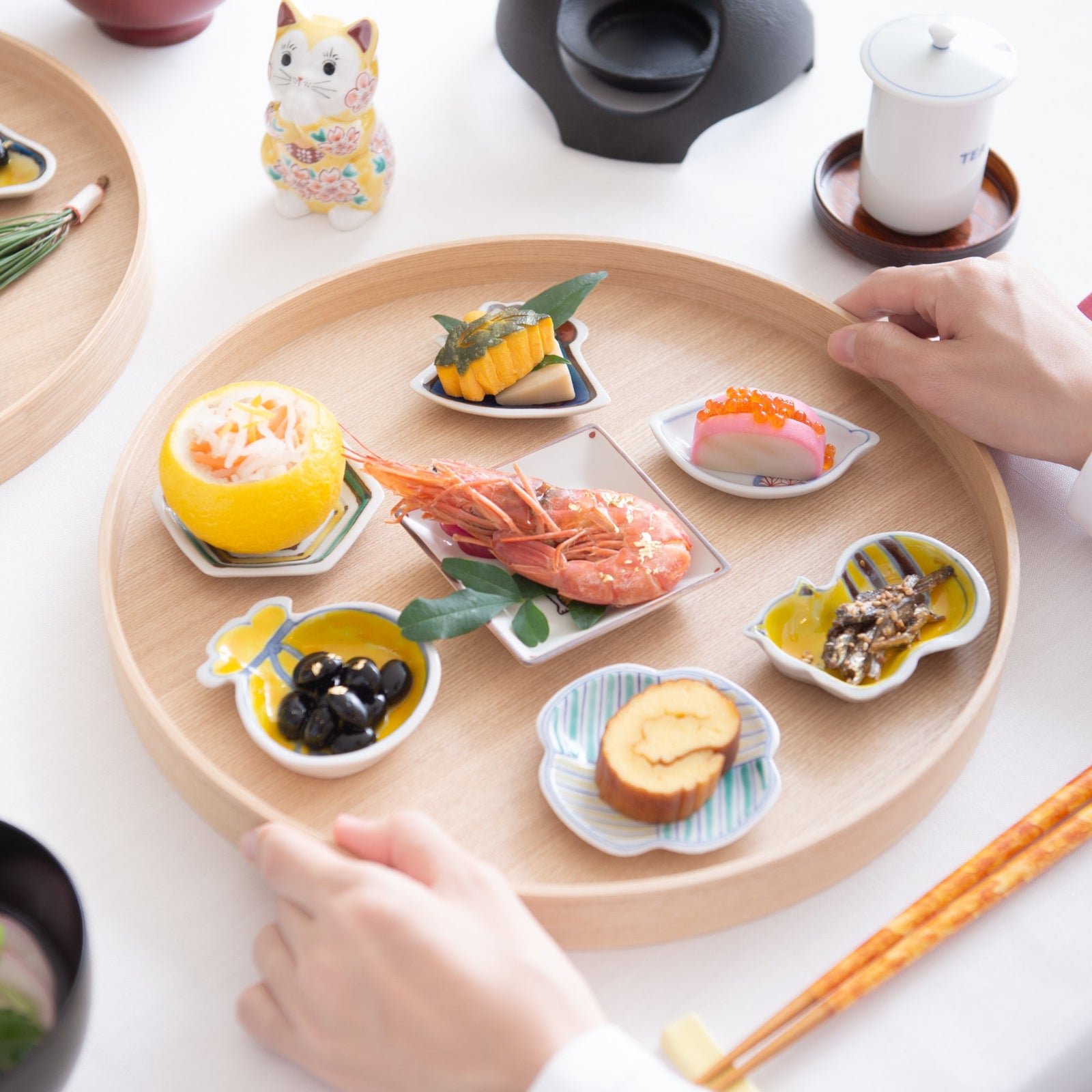 Japanese Ash Round Tray