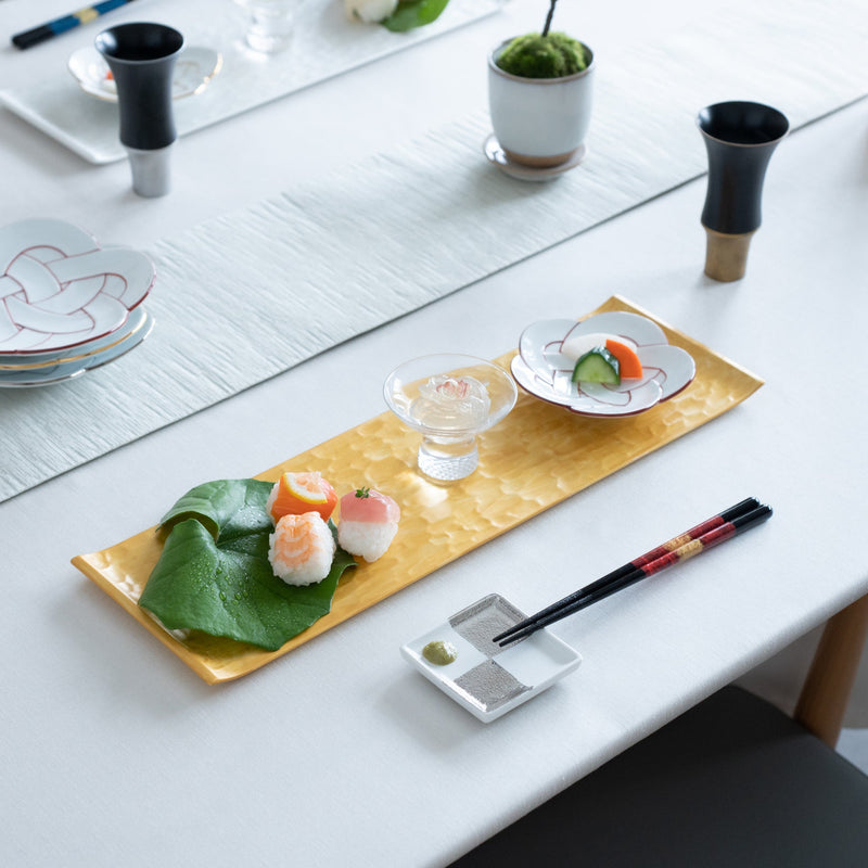 Kaizan Kiln Arita Long Plate L - MUSUBI KILN - Quality Japanese Tableware and Gift