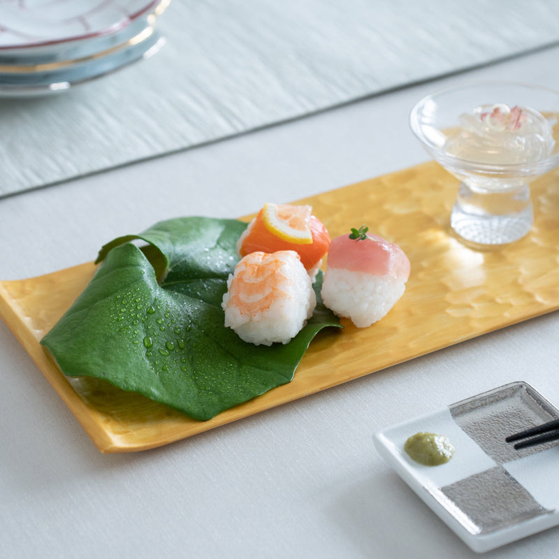 Kaizan Kiln Arita Long Plate L - MUSUBI KILN - Quality Japanese Tableware and Gift